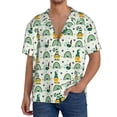 thumbnail image 1 of Fotbe St. Patrick's day Camisa Estampada de Manga Corta para Hombre, Casual de Verano, Estilo Playero, Sin Arrugas-3X-Large, 1 of 5