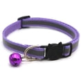 thumbnail image 1 of Pet Supplies Reflective Patch Collar Release Buckle Bell Tightness Adjustable Pet Collar, 1 of 6