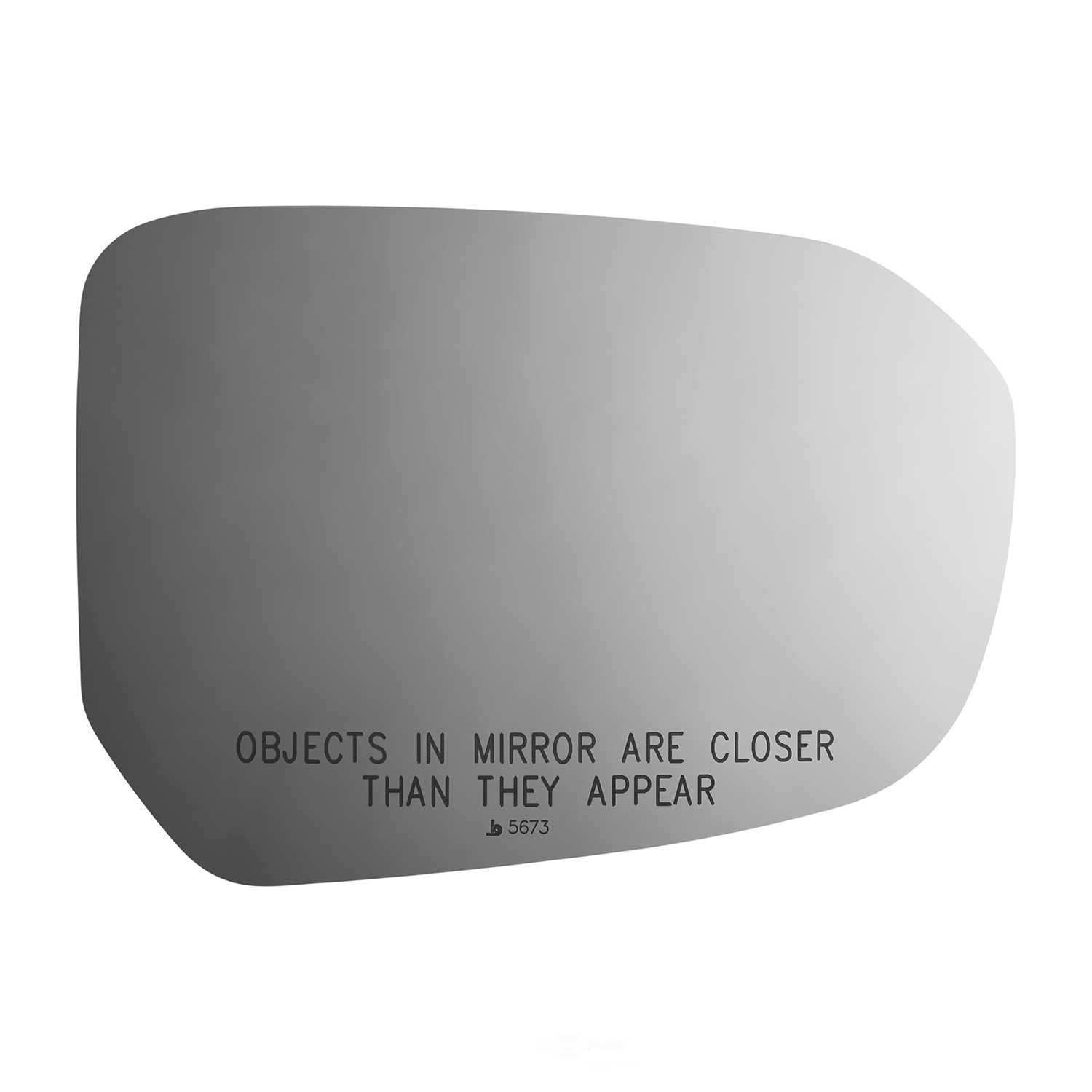 Burco Side View Mirror Replacement Glass - Clear Glass - 5673