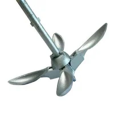 ISURE MARINE Galvanized Folding Kayak Anchor Grapnel 0.7KG/1.5lbs- Boating Accessories for Kayaks, Canoes, Paddle Boards, & Small Watercrafts