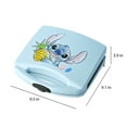 thumbnail image 3 of Disney Lilo & Stitch Sandwich Maker - Dual Sandwich Maker - Disney Kitchen Appliances - Features Non-Stick Cooking Plates - Panini Machine - Imprints Mickey Mouse Image, 3 of 8