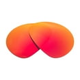 thumbnail image 3 of Walleva Fire Red Mirror Coated Polarized Replacement Lenses for Costa Del Mar Loreto Sunglasses, 3 of 5