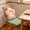 🌻 Pink#217, variant on Flower Shaped Chair Cushion with Backrest for Office Chair, Seat Pad for Prolonged Sitting, All Season Polyester Fart Cushion for Home and Desk