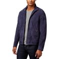 thumbnail image 1 of Chaqueta de ante Calvin Klein para hombre azul pequeña, 1 of 2