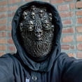 thumbnail image 1 of Xihbxyly Máscara de Calavera, Diseño Realista y Espeluznante de Cara Completa, Material Suave, Elástico y Cómodo, Perfecta para Fiesta de Halloween, Accesorios de Fotos de Terror, Unisex, Talla para, 1 of 7