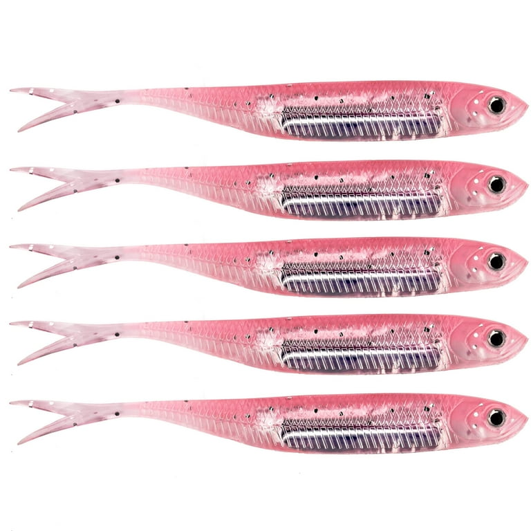 Soft Plastic Swimbait Paddle Tail Shad Lure Soft Bass Shad Bait Shad Minnow  Paddle Tail Swim Bait for Bass Trout Walleye Crappie 2.75in 3.14in 3.94in