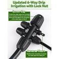 thumbnail image 3 of Locked Barbed Tee Connectors /\uD to /\uD Drip Irrigation Fittings Kit /mm to /mm Tube Lock Female Connector Way Barbed Lock Irrigation Parts for Watering System, 3 of 7