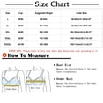 thumbnail image 2 of hoksml Front Button Bra, Convenient Front Button Bra,Front Closure Deep V Sports Bras, Women No Underwire Soft Wireless Bralettes Comfort Lift Seamless Bras on Clearance, 2 of 5