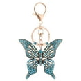 thumbnail image 2 of Wentin Reduced Keychains Butterfly Crystal Rhinestone Keychain For Women Girlfriend Gifts Valentine's Day Car Key Ring Handbag Gift Bag Key Chain Butterfly Pendant, 2 of 6