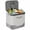 Dark Gray, variant on 35 Quart (33 L) Electric Cooler & Warmer, Portable Car Refrigerator With Automatic Locking Handle, 12V Car Cooler for Vehicle & 110V AC Home Power Cord, Plug In Coolers