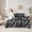 Silver Black, variant on Manfei Game Console Twin Bedding Sets 7 Pieces,Gamer Gaming Bedding Comforter Set 7 Pieces,Silver Black Checkered Sheet Sets,Breathable Bedroom Decorative Reversible