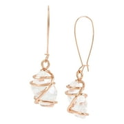 Robert Lee Morris Soho Caged Stone Dangle Earrings