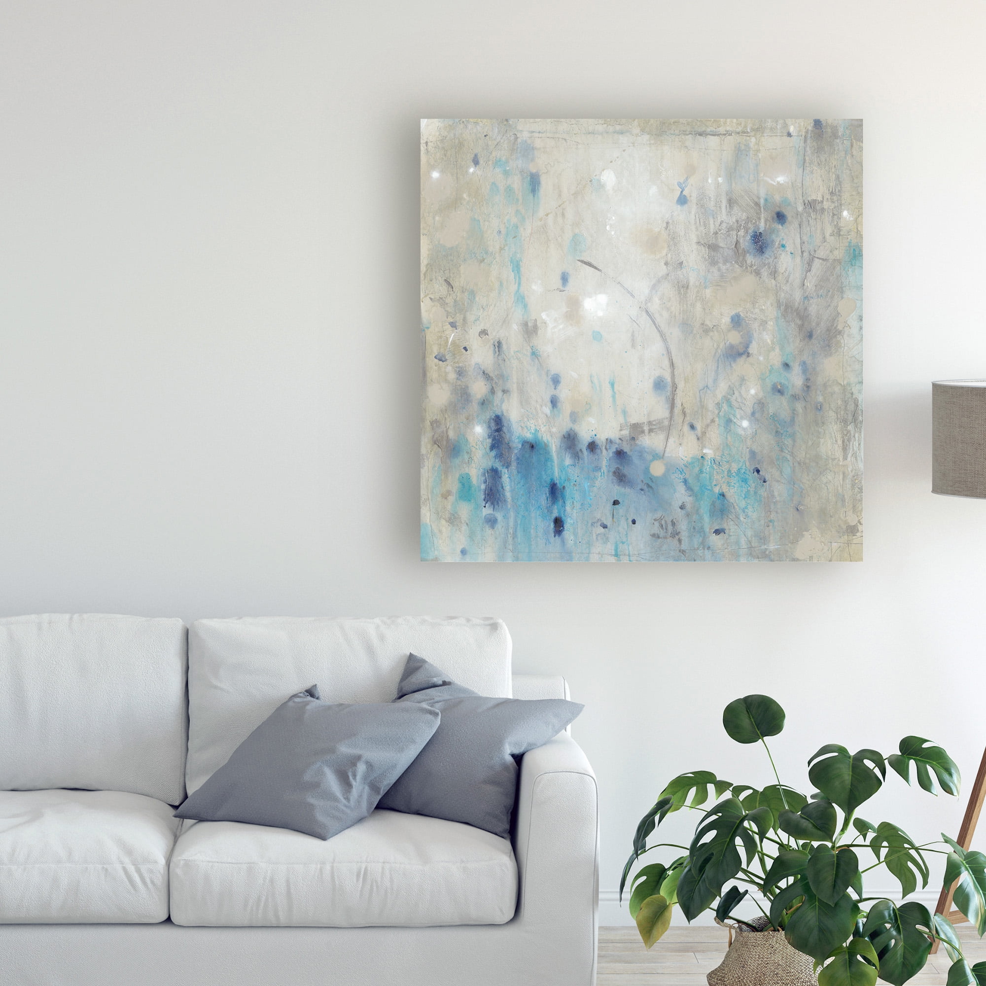 Trademark Fine Art 'Blue Wandering I' Canvas Art by Tim O'Toole