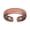 Red Bronze, variant on Lady Magnetic Ring Adjustable Opening Design Polished Smooth Electroplated Alloy Simple Style Finger Jewelry for Party Daily Life Date