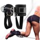 thumbnail image 5 of Accesorio para máquina de cable para gimnasio, 1 par de correas para tobillos, correas para tobillos con retroceso, esposas para tobillos para ejercicios de piernas, tecnología de vanguardia, 5 of 12