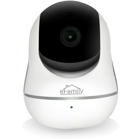 eFamily | 1080p Wireless IP Dome Camera System for Home Security | Night Vision, Live View, Motion Detection & Alarm | Baby & Pet Monitor | Mobile App