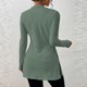 thumbnail image 4 of ICHUANYI Clearance Women's Fashion Solid Color Round Neck Long Sleeve Casual Top ICHUANYI "ICHUANYI", 4 of 7