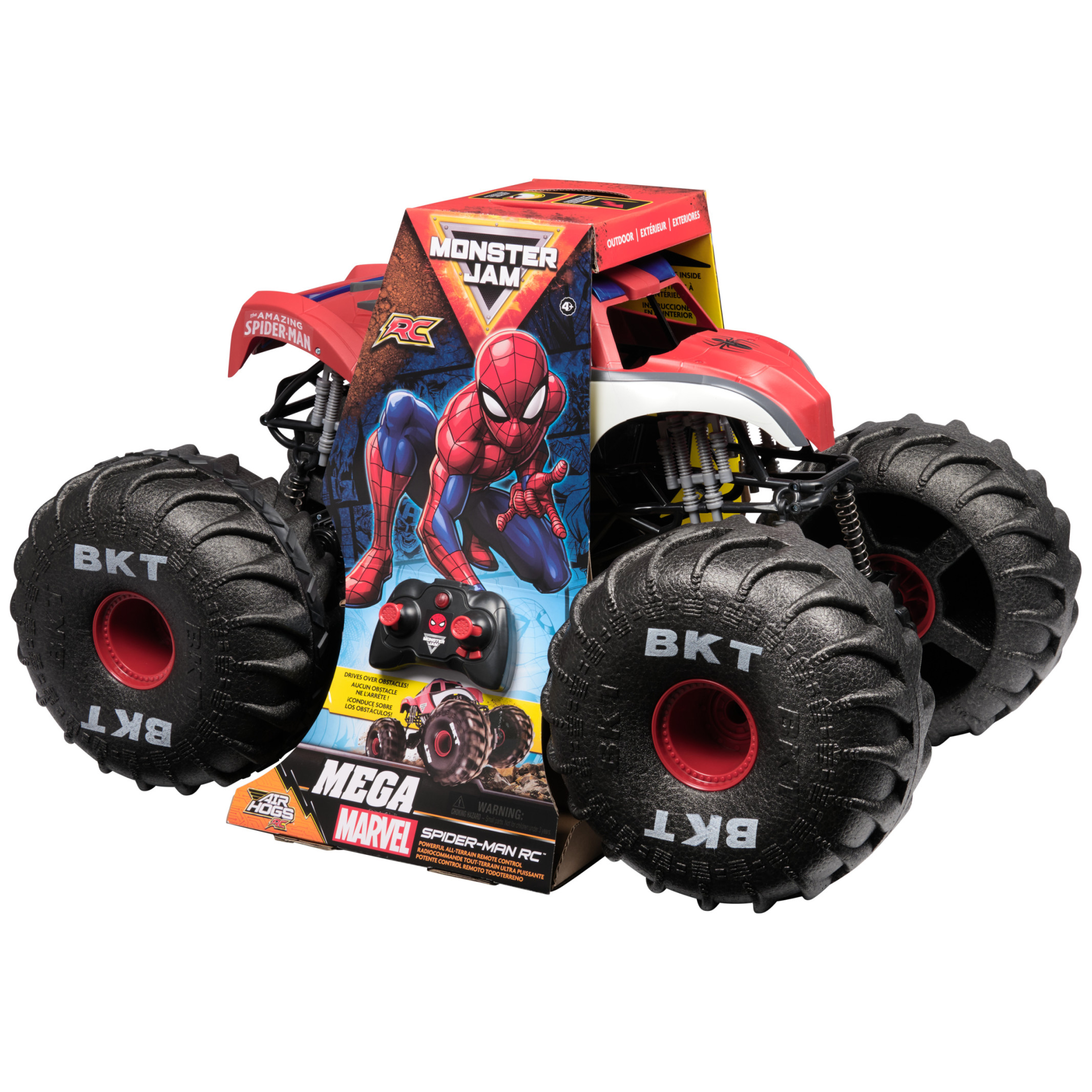 Monster Jam Marvel Spider-Man RC Monster Truck, 1:6 Scale photo 8
