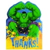 Incredible Hulk Animated Thank You Notes w/ Env. (8ct)