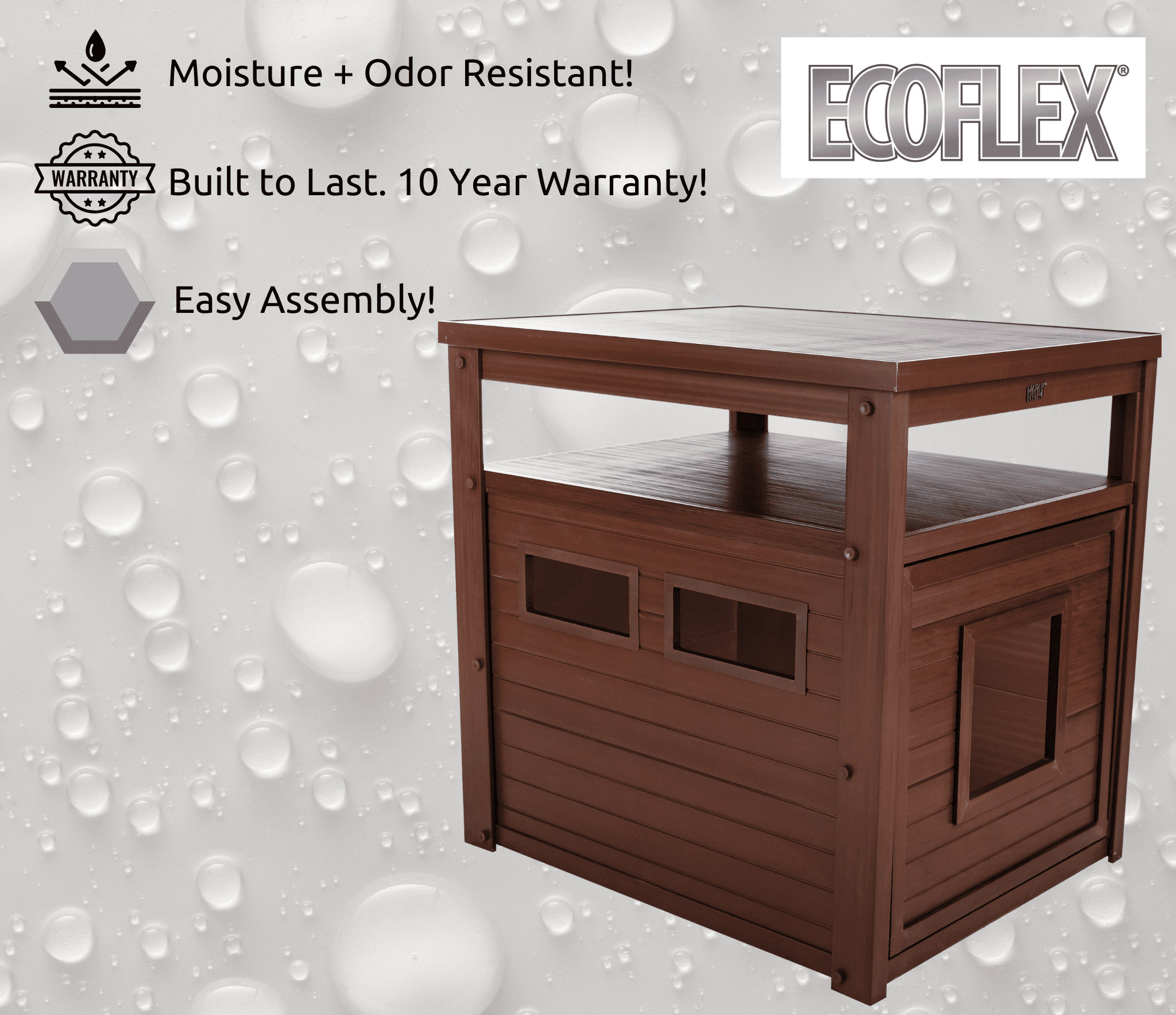 New Age Pet® ECOFLEX® Litter Loo® Standard & Jumbo Sizes, 4 Colors