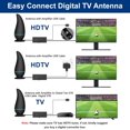 thumbnail image 5 of 2025 Antenne TV Intérieure pour Télévision Intelligente pour Chaînes Locales, Antennes TV Intérieures pour Réception Longue Portée, Antenne Freeview pour Installation Facile et Tout Petit, 5 of 5