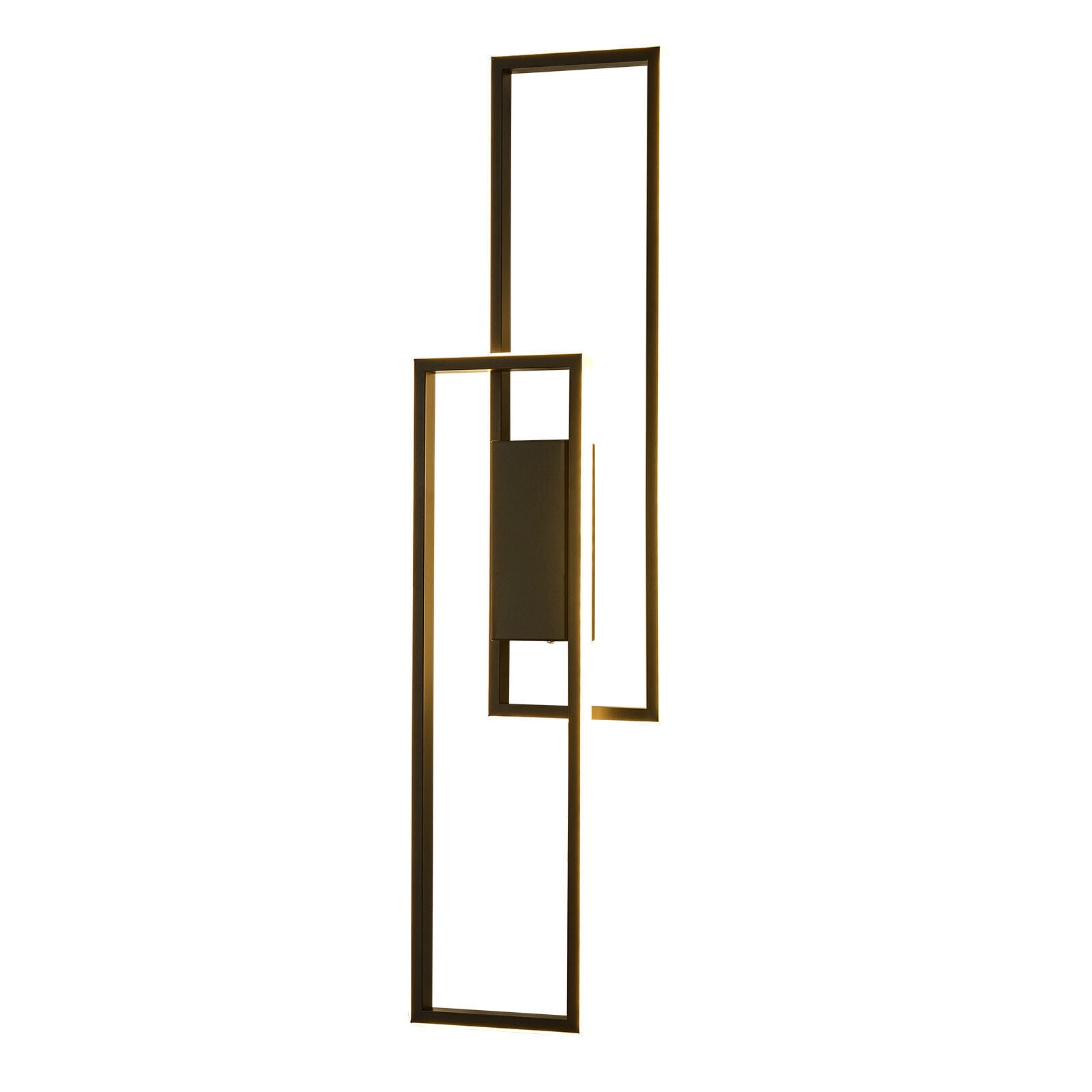 Miumaeov Modern LED Wall Light Indoor Acrylic Metal Wall Sconce Lighting Fixture Living Room Dining Room Wall Lamp W/ Remote