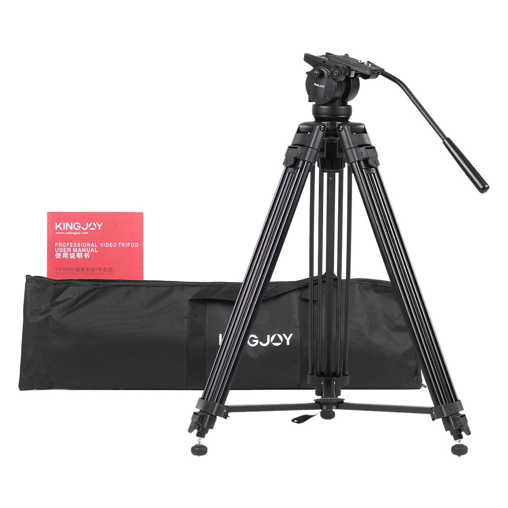 KINGJOY VT2500 61"inch Heavy Duty Video Camera Camcorder Tripod Stand