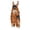 Khaki, variant on BOMYJESK Women's Halloween Jumpsuits Floral Printed Sleeveless Overall Jumpsuit 2026 Hippie Baggy Overalls Purple 2XL
