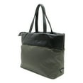 thumbnail image 3 of Pre-Owned PRADA Prada Tote Bag Shoulder Nylon Nappa Leather Bicolor NERO Black Grey Purchased..., 3 of 10
