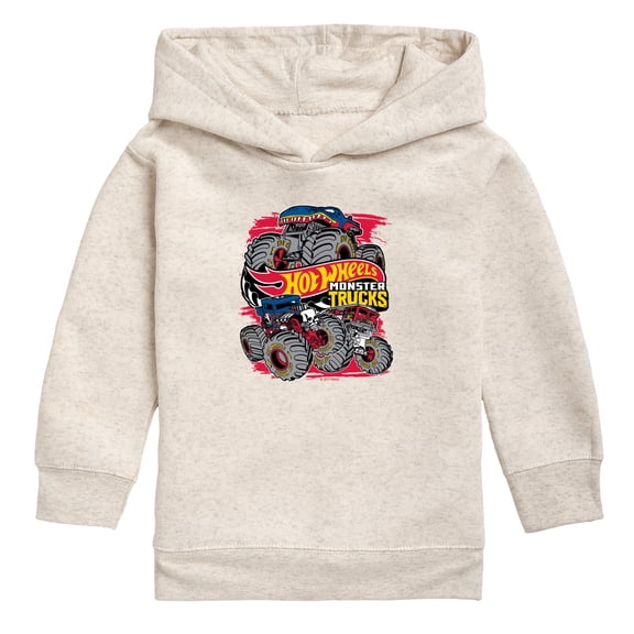 Hot Wheels - Logo - Toddler Boys Fleece Hoodie Sweatshirt