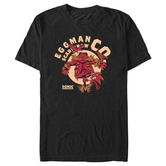 Men's Sonic the Hedgehog Doctor Eggman Scarecrow Graphic T-Shirt