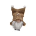 thumbnail image 3 of Adornos navideños, muñeco de lana sin rostro, gorro de bola doble, colgante de muñeco navideño, lindo muñeco navideño, 3 of 6