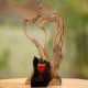thumbnail image 3 of Amor eterno amor eterno pareja estatua de madera ornamento amante de madera besándose artesanía Rojo Verde, 3 of 4