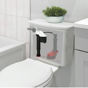 Korky QuietFILL Universal Toilet Fill Valve - Easy Installation, Adjustable, Fits 99% of Toilets, 528