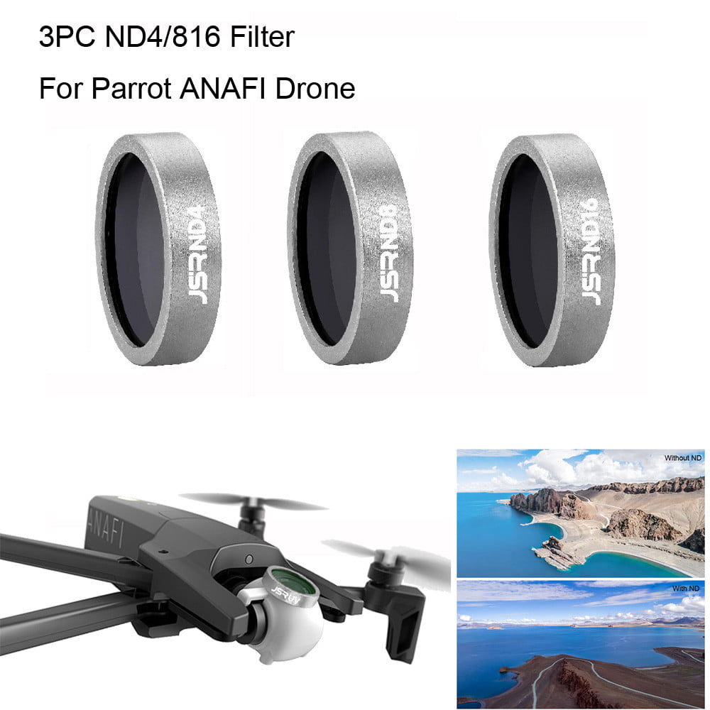 Sunnylife ND4 ND8 ND16 ND32 Filter for Parrot ANAFI Drone Gimbal Camera Lens Set 