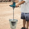 thumbnail image 4 of Electric Concrete Mixer, 1400W High Power with 6-Speed Adjustment, 0-1200RPM and Spiral Mixing Head, Ideal for Cement and Paint, 4 of 14