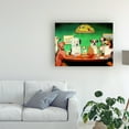 thumbnail image 3 of Trademark Fine Art 'Dogs Playing Poker' Canvas Art by Patrick Sullivan, 3 of 3