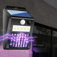 thumbnail image 1 of Xihbxyly Lámpara Led de Pared para Exterior, 2 En 1, Antimosquitos y Sensor de Movimiento, Recargable con Energía Solar, Resistente a La Intemperie, para Patio, Camping, Fácil Instalación, 15,3 X 10,, 1 of 7