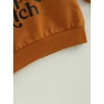 thumbnail image 7 of Infant Baby Halloween Sweatshirt Casual Pumpkin Patch Letter Print Long Sleeve Pullovers for Toddler Girl Boy Thanksgiving Fall Tops, 7 of 7