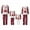 Red Dad, variant on Elippeo Family Matching Christmas Pajamas Sets Long Sleeve Elk Print Tops   Plaid Pants Long Sleeve Patchwork Jumpsuit