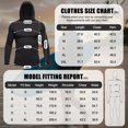 thumbnail image 5 of YUCOLEN Men's UPF 50+ Long Sleeve Active Hoodie Shirts Sun Protection Lightweight Quick Dry Sport Tops Black S, 5 of 6