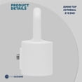 thumbnail image 4 of Five Oceans Marine Bimini Top External Eye End, 7/8 Inch White Nylon, Ideal for Pontoon, Fishing, Ski Boats FO1881, 4 of 7