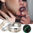 thumbnail image 4 of Anillo De Halloween Anillo De Dedo De Esqueleto Luminoso Anillo De Acero Inoxidable Anillo Clásico Retro Punky Joyería Para Adultos Regalo Maravilloso Serendint AP006897-03, 4 of 6