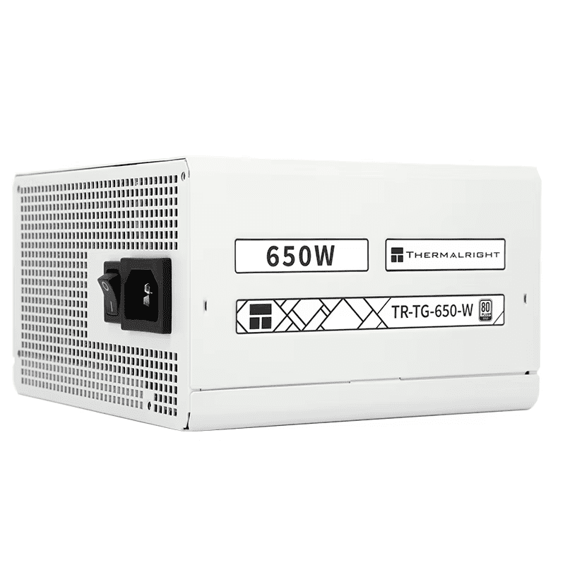 Thermalright TR-TG650-W 650W  ATX3.0 Power Supply Black Embossed Line Gold Medal Full Module Desktop 24pin Interface