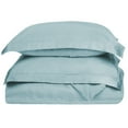 thumbnail image 2 of Soft and Durable Long-Staple Cotton Duvet Cover Set - Cal King, Light Blue, 2 of 6