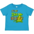 thumbnail image 3 of Inktastic It's My 2nd Birthday with Cute Green Alligator Boys or Girls Baby T-Shirt, 3 of 5