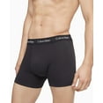 thumbnail image 4 of Calvin Klein Men's Cotton Stretch 7-Pack Boxer Brief, 7 Black, S, 4 of 4