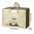 thumbnail image 3 of TopLLC Storage Bins Large Capacity Laundry Organizer With Handle, Foldable And Removable Bag With Thick Fabric Quilt Storage Bags, 3 of 7