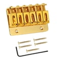 thumbnail image 4 of Hardtail Hard Tail Fixed Saddle Bridge for 6 String Electric Guitar Parts 65Mm, 4 of 6