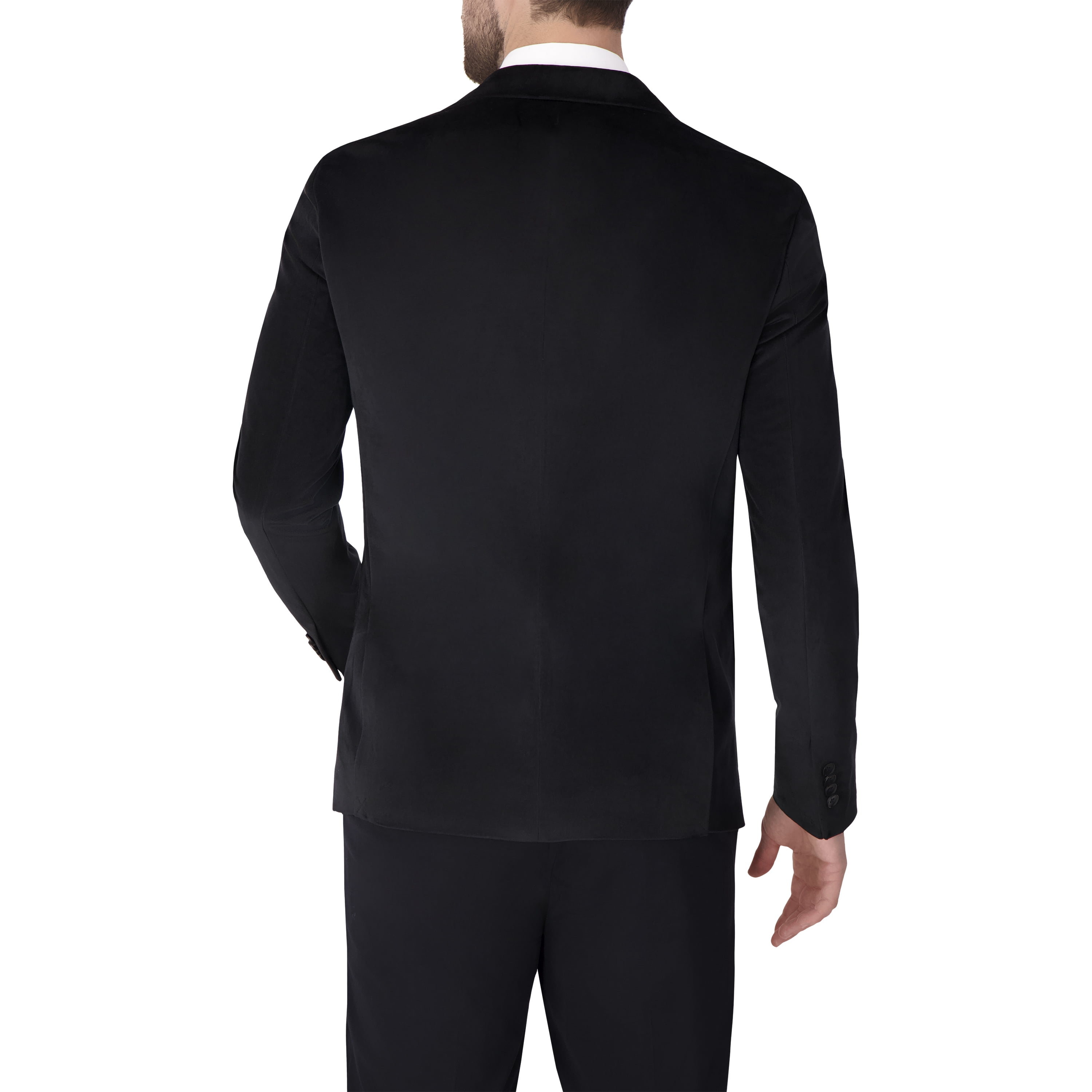 Report Collection Single Breast Full Lined Patch Pocket Woven Men's Jacket